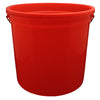 Leaktite Red Plastic Reinforced Pail (10 Qt)