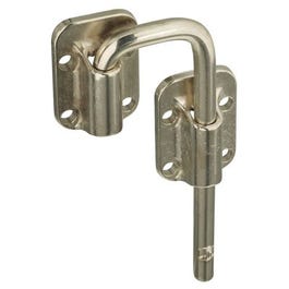 Nickel Sliding Door Latch, 1.5-In.