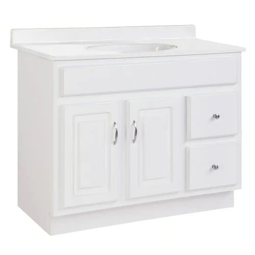 Hardware House 243621 White 36x21 Vanity (36 x 21, White Finish)