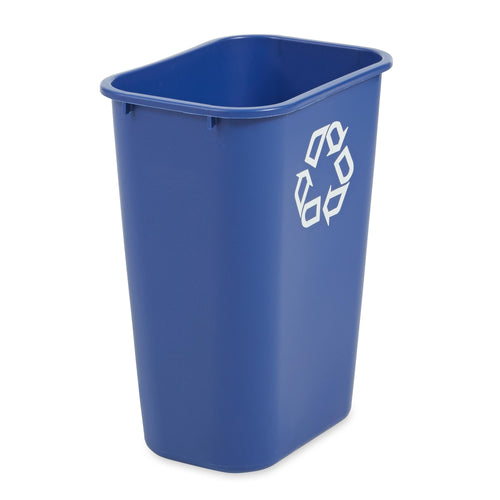 Rubbermaid Utility Recycling Wastebasket (10.25-Gallon/10.38 Gallon Blue)