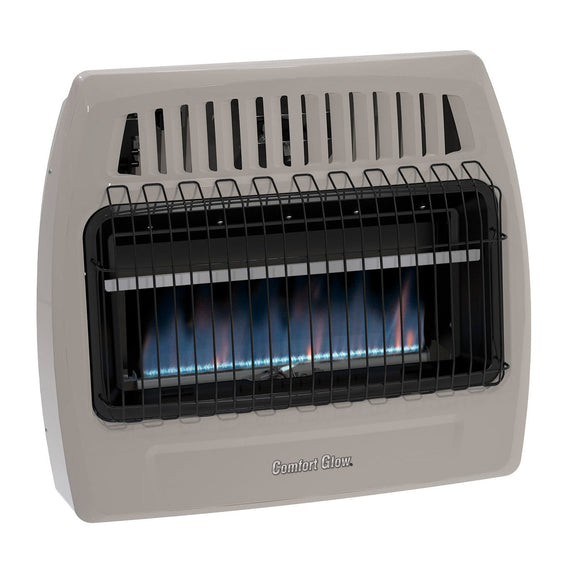 Comfort Glow CGS379 30,000 Btu Blue Flame Propane(LP) & Natural Gas(NG) Vent Free Wall Heater (30000 Btu)