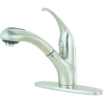 Hardware House 162845 Kitchen Faucet ~ Brushed Nickel