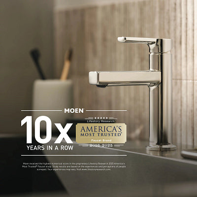 Moen Banbury Two-Handle High Arc Bathroom Faucet
