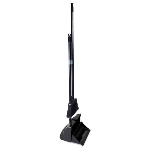 Power Clean Lobby Dustpan and Angled Broom with Hanging Hook (33)