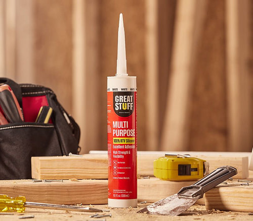 Great Stuff™ Multipurpose Silicone Caulk, 10.1 Fl. Oz. White (10.1 Fl. Oz., White)