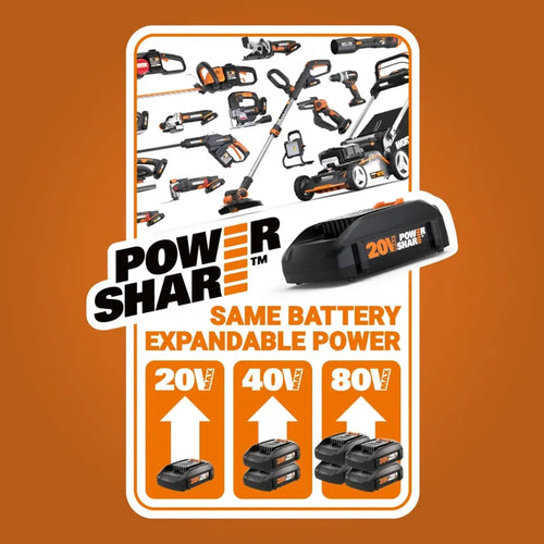 Worx 20V Power Share Cordless Jigsaw - Tool Only