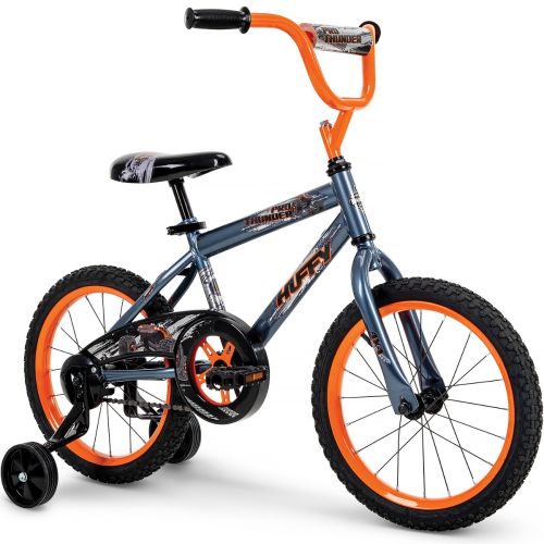 Huffy Pro Thunder Kids' Bike (Wheel Size: 16 in, Charcoal Gray)