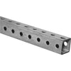 HILLMAN Steelworks 1-1/4 In. x 3 Ft. Steel Perforated Square Tube