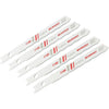 Milwaukee U-Shank 2-3/4 In. x 24 TPI Bi-Metal Jig Saw Blade, Metal Cutting (5-Pack)