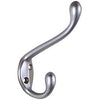 National Hardware Heavy Duty Garment Hooks in Satin Chrome