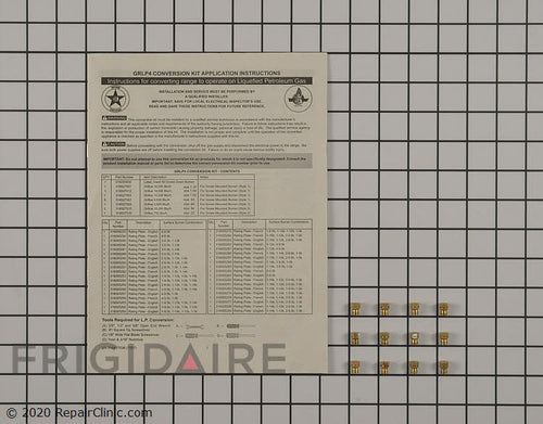 Frigidaire LP Conversion Kit GRLP4