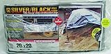 Dize Weathermaster® Heavy Duty Black/Silver Poly Tarp 20' x 20'