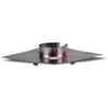 VP Pellet Pipe 3-Inch Ceiling Support/Firestop