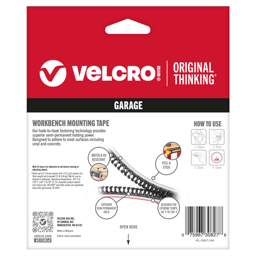 VELCRO® Brand Workbench Mounting Tape