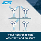 Camco Fresh Water Hose Metal Y-Valve
