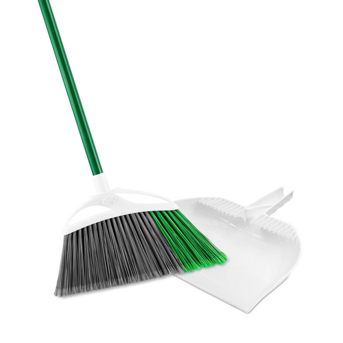 Libman XL Indoor/Outdoor Angle Broom with Dustpan
