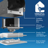 Broan-NuTone® Roomside Series Bathroom Exhaust Fan w/ LED Light, 60 CFM, Energy Star®