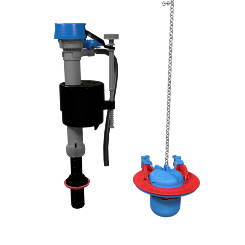 Fluidmaster K-400H-043 Fill Valve + 2 & 3 Super Flapper