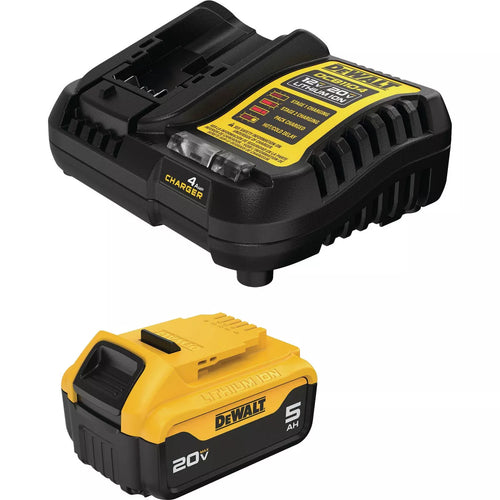 DeWalt 20V 5 AH Battery and Charger Kit