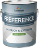California Products Preference Interior & Exterior Paint Semi Gloss