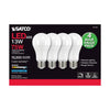 Satco S11457 13A19/LED/850/120V/D/4PK