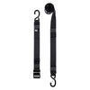 Keeper Products 2” x 10’ Cam Buckle Tie-Down with S hooks