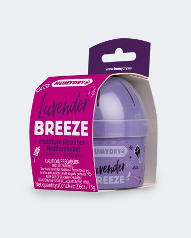 HUMYDRY® Mini 2.6oz. Moisture Absorber & Air Freshener, Lavender Scent