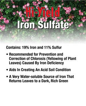 Hi-Yield Iron Sulfate (3.25 lbs)
