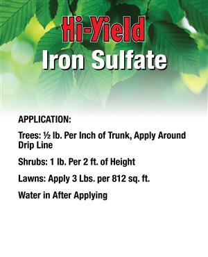 Hi-Yield Iron Sulfate (3.25 lbs)