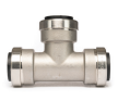 QuickFitting Stainless Steel Push Fittings 1” x 1” x 1” Tee