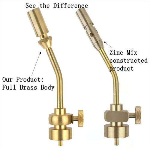 Bluefire BTM-7010 Solid Brass Jumbo Pencil Flame Gas Welding Torch