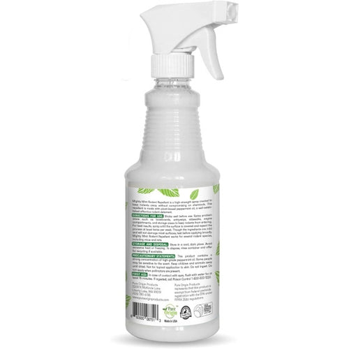 Mighty Mint Peppermint Oil Rodent Repellent Spray