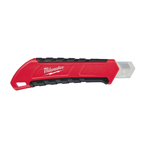 Milwaukee 18mm Snap Off Knife with Metal Lock and Precision Cut Blade