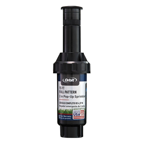 Orbit Pop-Up Spray Head Sprinklers with Plastic Nozzles