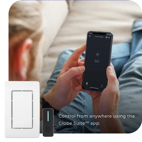 Heath Zenith White/Black Plastic Wired Smart Doorbell Kit