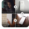 Heath Zenith Wi-Fi Smart Wireless Doorbell Chime Kit with Lighted Plug-In Chime and Battery Operated Lighted Doorbell
