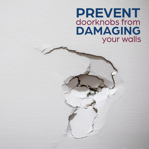 Prime-Line Wall Protector, Rigid, 3-1/4 inch Round, Self-Adhesive, Pack of 12