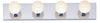 Satco 4 Light 24 Vanity Strip