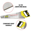 Grip Tight Tools 16 Hand Saw - Shark Teeth With Rubber Grip