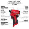 Milwaukee M12™ Subcompact Brushless 1/4 Hex Impact Driver