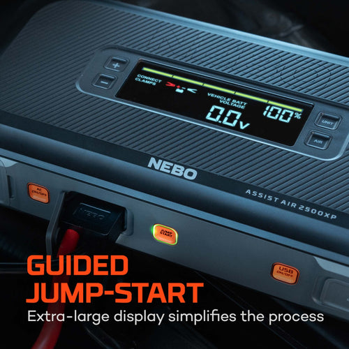 NEBO Assist Air 2500XP Jump Starter & Air Compressor