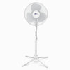 Proaira 16 Oscillating Pedestal Fan, 3 Speed Control, White