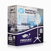 Proaira 16 Oscillating Pedestal Fan, 3 Speed Control, White