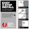 Kwikset Henley Lever - Bed/Bath