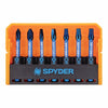 Spyder 7-Piece 2 Impact Driver Bit Set (PH1, PH2, SQ1, SQ2, T20 & T25x2) Mach-Blue®