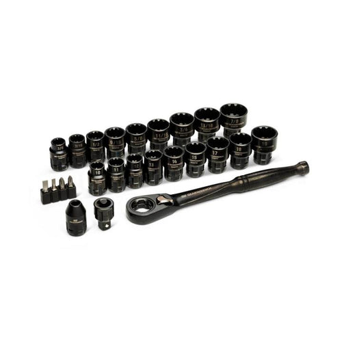 GearWrench 25 Piece 3/8 Drive Pass-Thru™ Ratchet and Socket Set