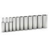 GearWrench 11 Piece 3/8 Drive 6 Point Deep SAE Socket Set
