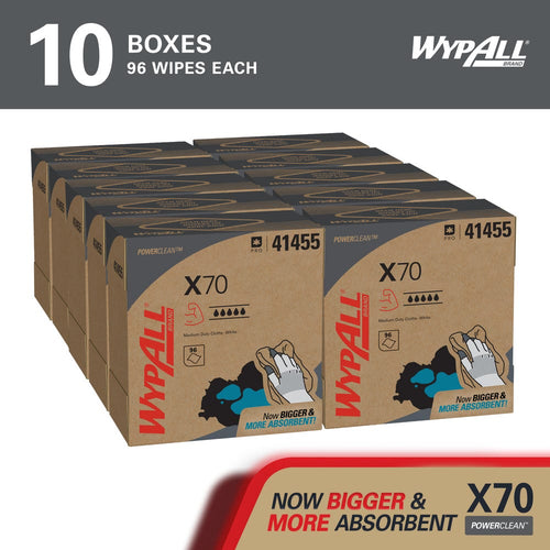 Kimberly Clark WypAll® PowerClean™ X70 Medium Duty Cloths