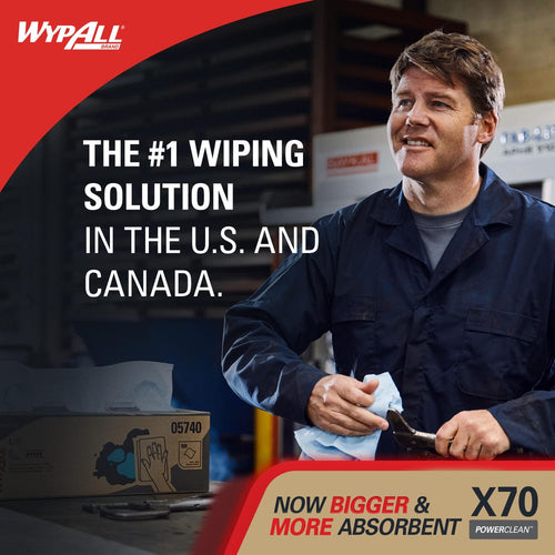 Kimberly Clark WypAll® PowerClean™ X70 Medium Duty Cloths