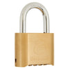 Brinks® 2in. (50 mm) Solid Brass 4-Dial Resettable Combination Padlock